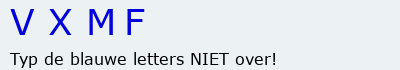 Bevestigingscode