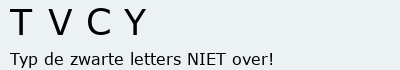 Bevestigingscode
