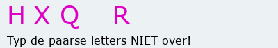 Bevestigingscode