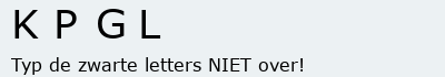 Bevestigingscode