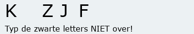 Bevestigingscode
