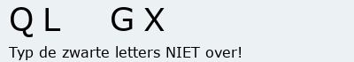 Bevestigingscode
