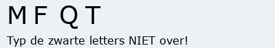 Bevestigingscode