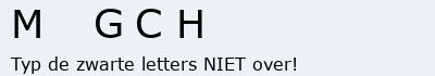 Bevestigingscode