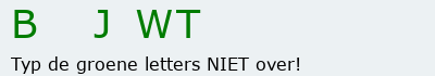 Bevestigingscode