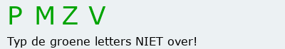 Bevestigingscode