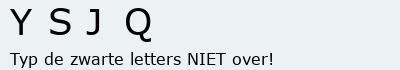 Bevestigingscode