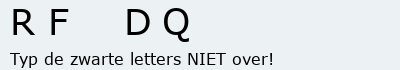Bevestigingscode