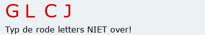 Bevestigingscode