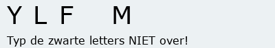 Bevestigingscode