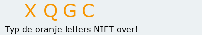 Bevestigingscode
