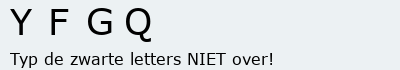Bevestigingscode