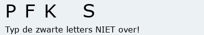 Bevestigingscode