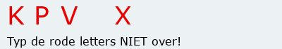 Bevestigingscode
