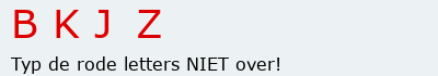Bevestigingscode