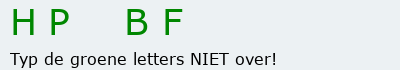 Bevestigingscode