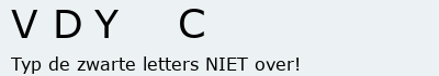 Bevestigingscode