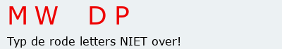 Bevestigingscode