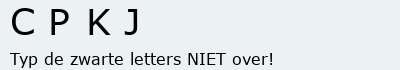 Bevestigingscode