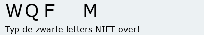 Bevestigingscode