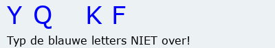 Bevestigingscode