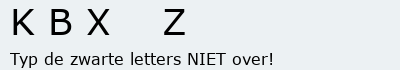 Bevestigingscode