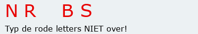 Bevestigingscode