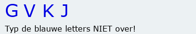 Bevestigingscode