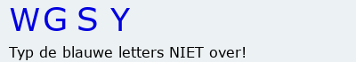 Bevestigingscode