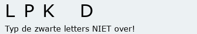 Bevestigingscode