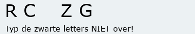 Bevestigingscode