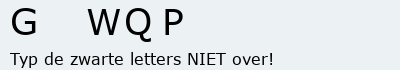 Bevestigingscode