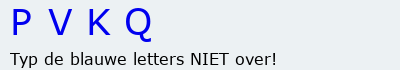 Bevestigingscode