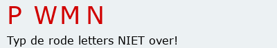 Bevestigingscode