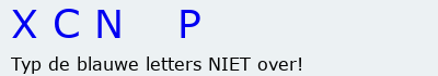 Bevestigingscode