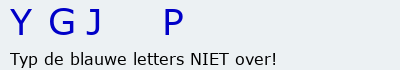Bevestigingscode