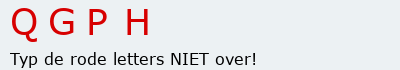 Bevestigingscode