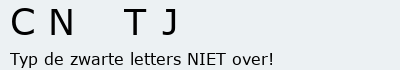 Bevestigingscode