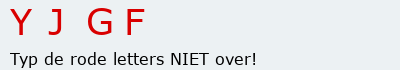 Bevestigingscode