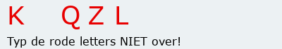 Bevestigingscode