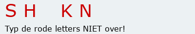 Bevestigingscode