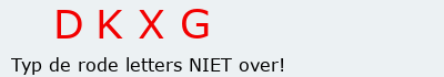 Bevestigingscode