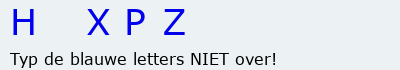 Bevestigingscode