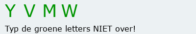 Bevestigingscode