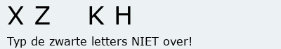 Bevestigingscode