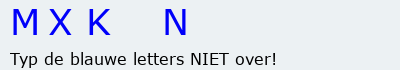 Bevestigingscode
