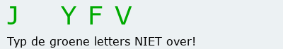 Bevestigingscode