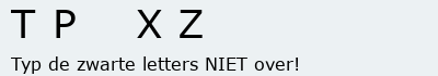 Bevestigingscode