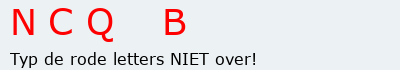 Bevestigingscode