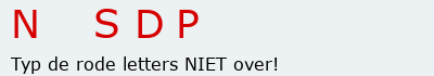 Bevestigingscode